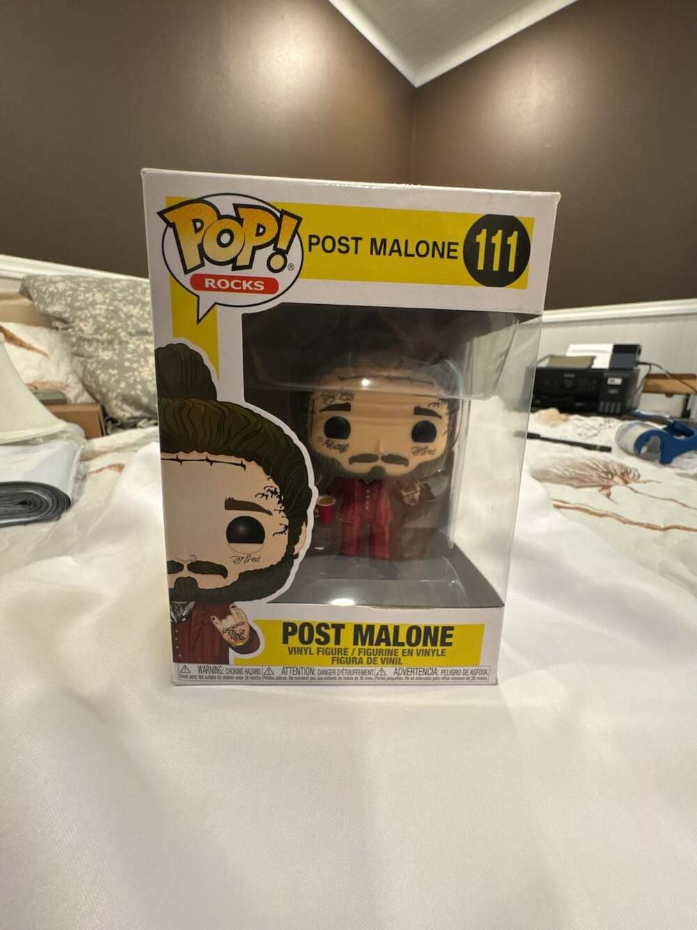 Funko Pop! Rocks: Post Malone #111 Vinyl Figure